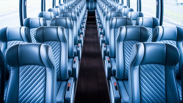 55 passenger charter bus interior austin