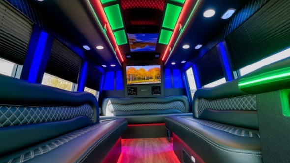 san antonio sprinter limo rental inside